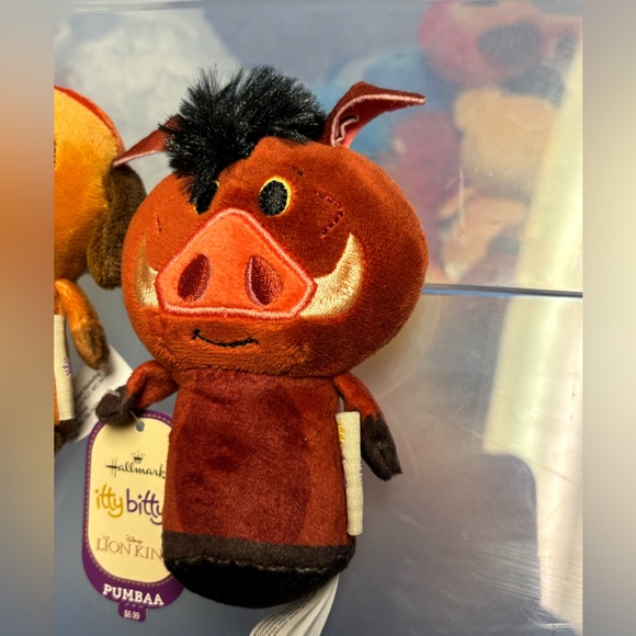 Timon & Pumba Itty Bittys Hallmark BNWT - Picture 5 of 9